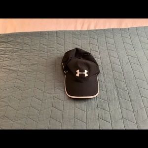 Under Armor Mens Coloblack Moisture Wicking Hat-OSFA, Black